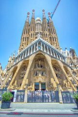 Sagrada Familia, Barcelona, Spain