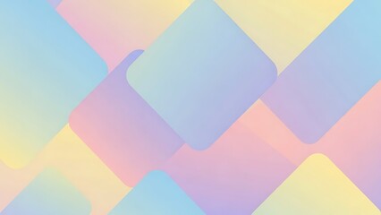 Abstract background with a pattern of colorful rounded squares