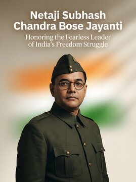 Netaji subhash chandra bose jayanti celebrates fearless freedom spirit
