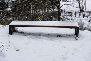 bench in the park
