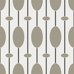 Vintage Art Deco Seamless Pattern. Geometric decorative with abstact. Retro beige background. Wallpaper, print, paper, visit card, invitation