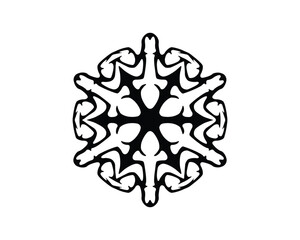 Ornamental Mandala Vector Design &ndash; Symmetrical Decorative Floral Pattern Illustration