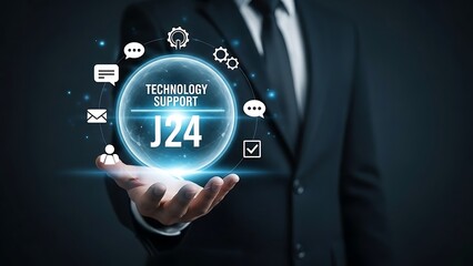 Technology Support J24 Concept Illustration