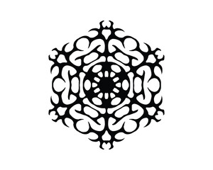 Ornamental Mandala Vector Design &ndash; Symmetrical Decorative Floral Pattern Illustration