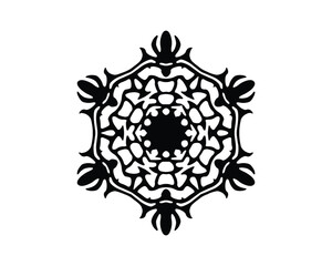 Ornamental Mandala Vector Design &ndash; Symmetrical Decorative Floral Pattern Illustration