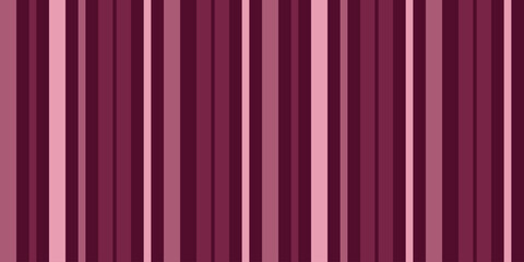Simple Flat Design Vertical Stripe Pattern with Various Burgundy Colors