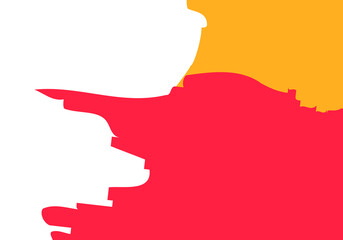 Brush stroke isolated on white, abstract stroke. Colorful watercolor brush stroke, Brush strokes grunge background. Vector brush stroke texture. Black ink, paint splatter.watercolor background strokes