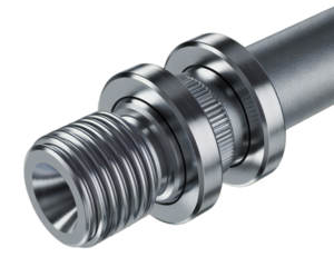 Industrialthreadedconnectorcloseup