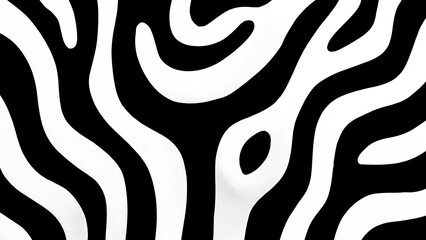 Motif g&eacute;om&eacute;trique en noir et blanc