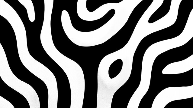 Motif g&eacute;om&eacute;trique en noir et blanc