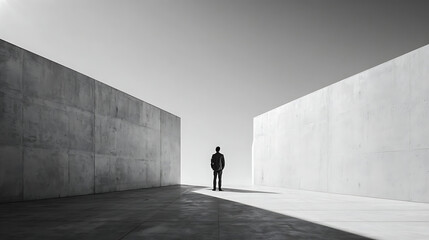 Full Body Portrait Of Confident Young Man Standing