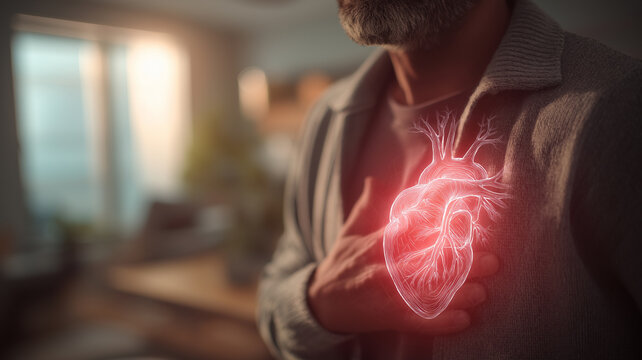 B&oacute;l w klatce piersiowej i serce &ndash; objawy chor&oacute;b serca i zawału