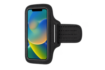 Smartphone armband for sports and fitness tracking