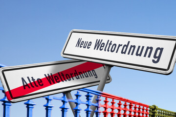 Schilder, Alte und Neue Weltordnung