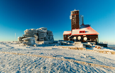 RTON Śnieżne Kotły in Winter.