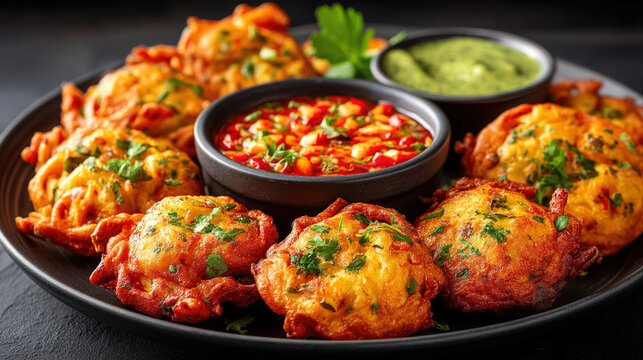 Chicken pakora - Indian spiced fritters