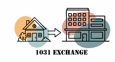 Fototapeta premium Boho Aesthetic 1031 Exchange House to Commercial Building Swap