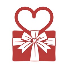 redgiftboxwithheartshapedlid
