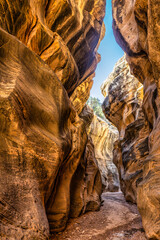 Willis Creek Slot Canyon in Utah. Willis Creek is a creek in Bryce Canyon National Park, Dixie National Forest, and the Grand Staircase Escalante National Monument in Garfield and Kane counties