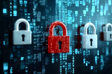 Secure data encryption with multiple lock mechanisms