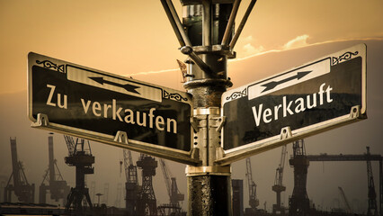 Signposts the direct way to Sold versus For Sale