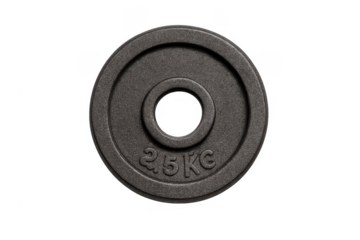 Single 2.5 kg weight plate for strength training