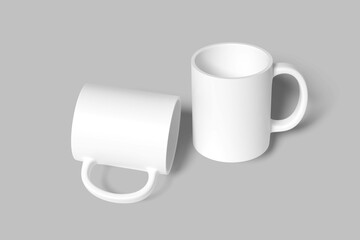 Mug Mockup Design Blank Icon