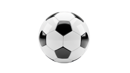 Classic Black and White Soccer Ball