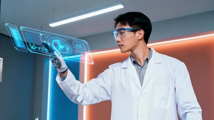 Medium angle on a technician installing cuttingedge smart glass that alters transparency to optimize energy efficiency and interior ambiance.