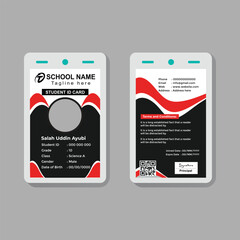 Student Identity Card Template