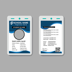 Student Identification Card for Education