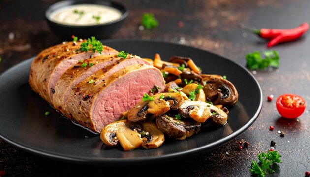 Schweinefilet-Pilz-Pfanne