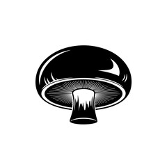 Modern black ceiling fan isolated on transparent background, Vector