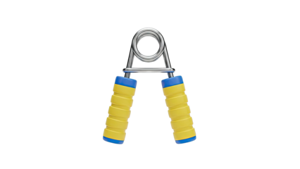 Yellow and Blue Hand Grip Strengthener