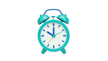 Turquoise Alarm Clock