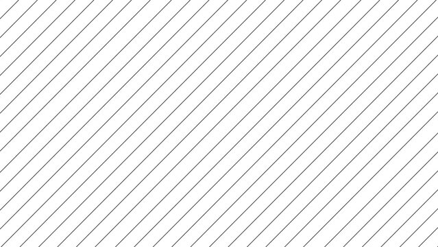 Dense pattern of diagonal parallel black lines on a white background for minimalist graphic design.
