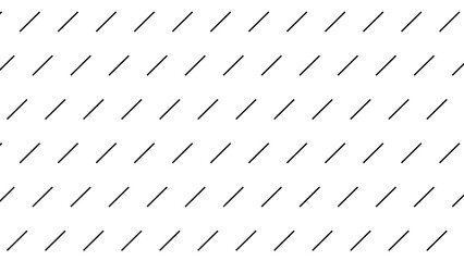 Minimalist black diagonal slash pattern on white background. Modern repeating line texture for abstract graphic design and textile prints.