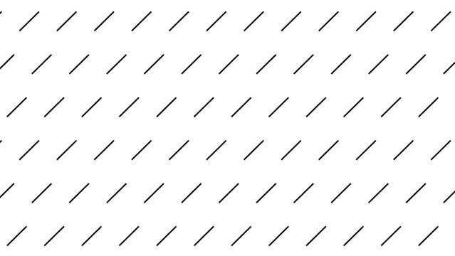 Minimalist black diagonal slash pattern on white background. Modern repeating line texture for abstract graphic design and textile prints.