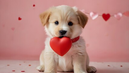 Cute Puppy Valentine