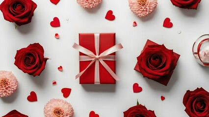  Minimal Valentine Flat Lay