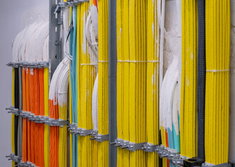 RJ45 Kupferkabel - Netzwerkkabel Verteilung von einem Rechenzentrum zum anderen Rechenzentrum