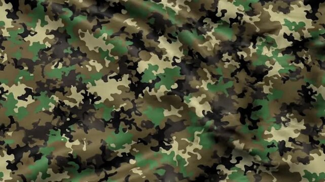 Video, military pattern background with forest design, background for presentations, soldiers, educational background, 
