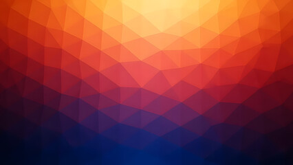 Vibrant pixelated gradient background with orange and blue tones