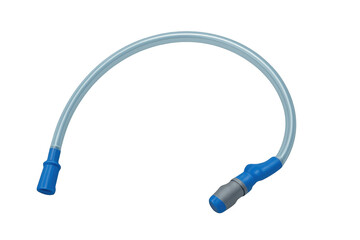 Hydration bladder drinking tube with bite valve