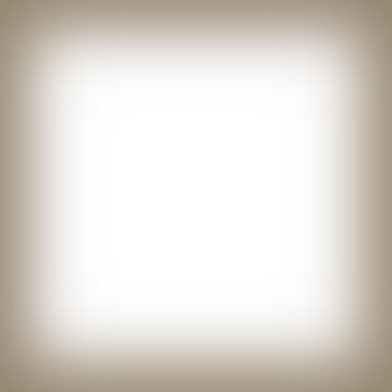 Frame square blur vignette isolated sepia brown retro vintage old film effect gradient soft simple plain blurred abstract border png