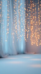 Protest With Soft Cyan Fade and Warm Spark Accents