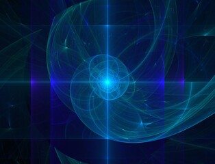 Fototapeta premium Imaginatory fractal abstract background Image