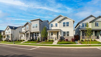 Photo of Sunny new housing development