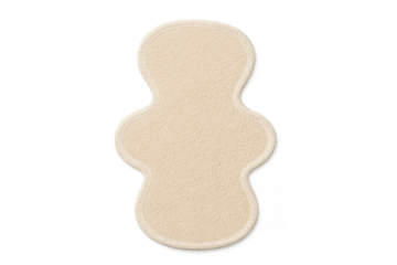 Reusable cloth menstrual pad offering eco-friendly feminine hygiene