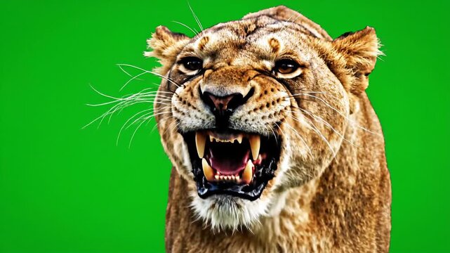 roaring lioness picture